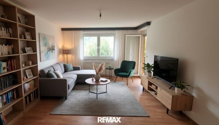 Wohnzimmer Visualisierung