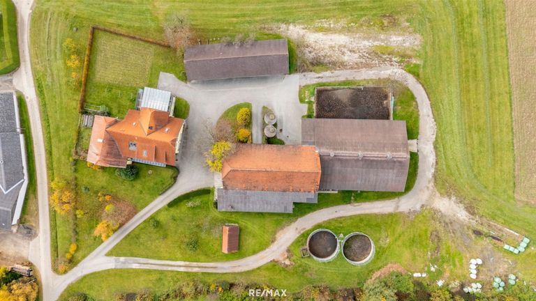 Vogelperspektive Liegenschaft