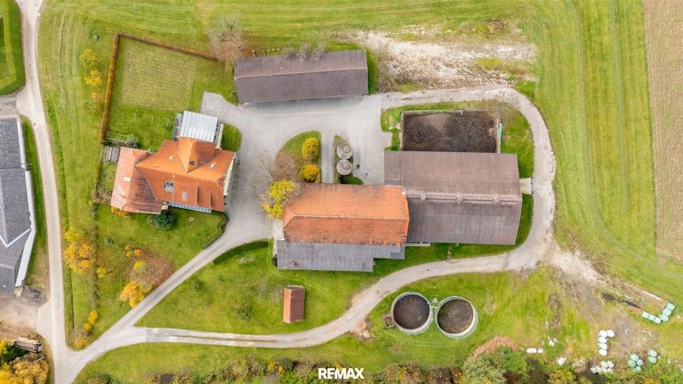 Vogelperspektive Liegenschaft