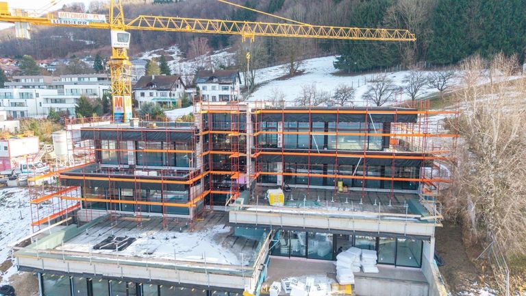 Baufortschritt - Innenausbau in vollem Gange 