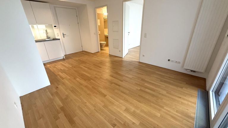 Blick ins Wohnzimmer