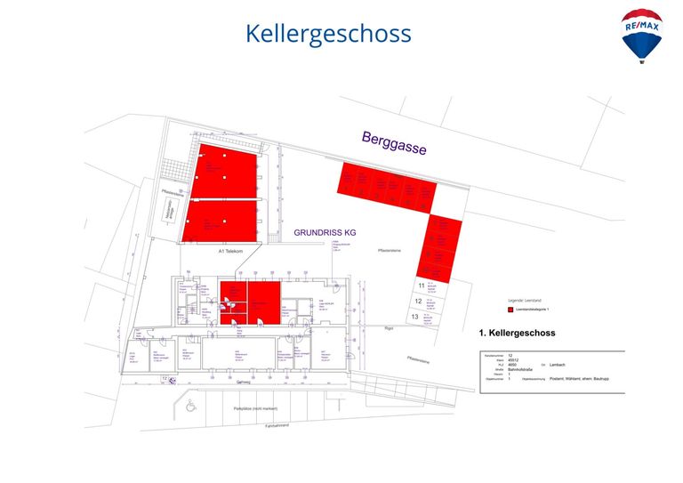 Grundriss Kellergeschoss