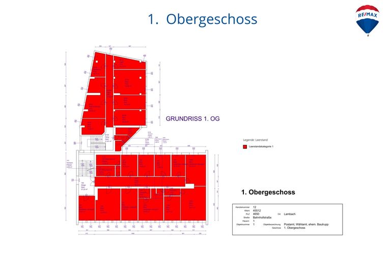 Grundriss Obergeschoss