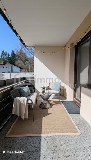 Loggia mit Südwestausrichtung