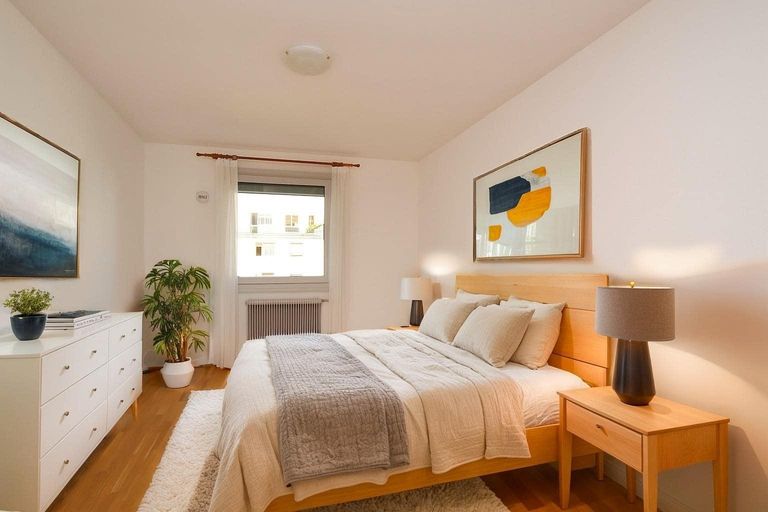 Schlafzimmer (virtuell eingerichtet)