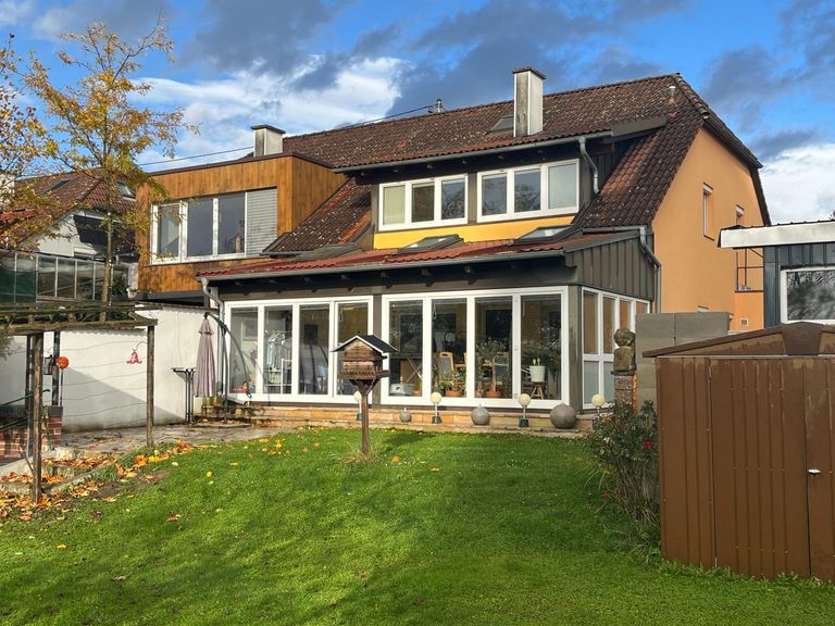 Ansicht vom Haus Gartenseitig