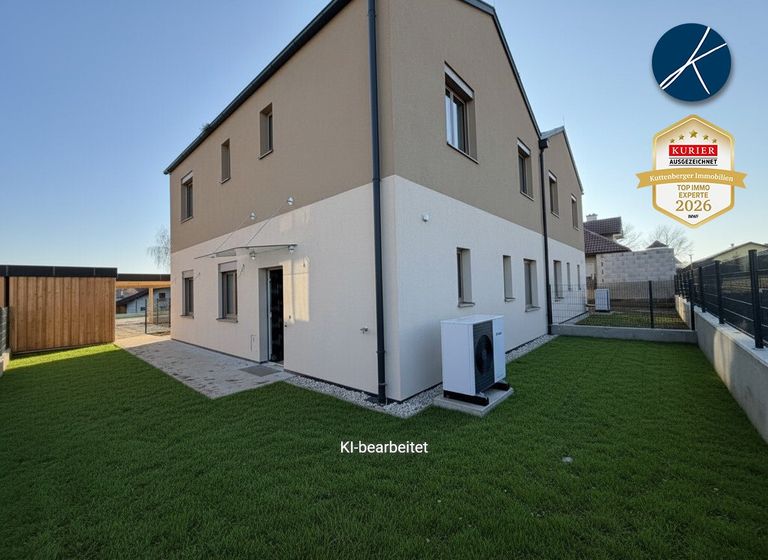 Garten und rückwärtige Ansicht