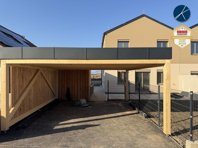 Carport für 2 PKW